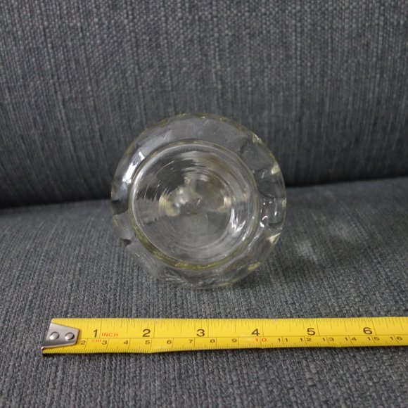 Glass Salad Dressing Shaker Jar with all Glass Lid - Picture 9 of 9